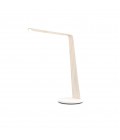 Swan (QI) Desk Lamp Oak/Walnut 55cm