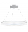 Acoustic Circulo acoustic ceiling light 3000k light grey 80cm