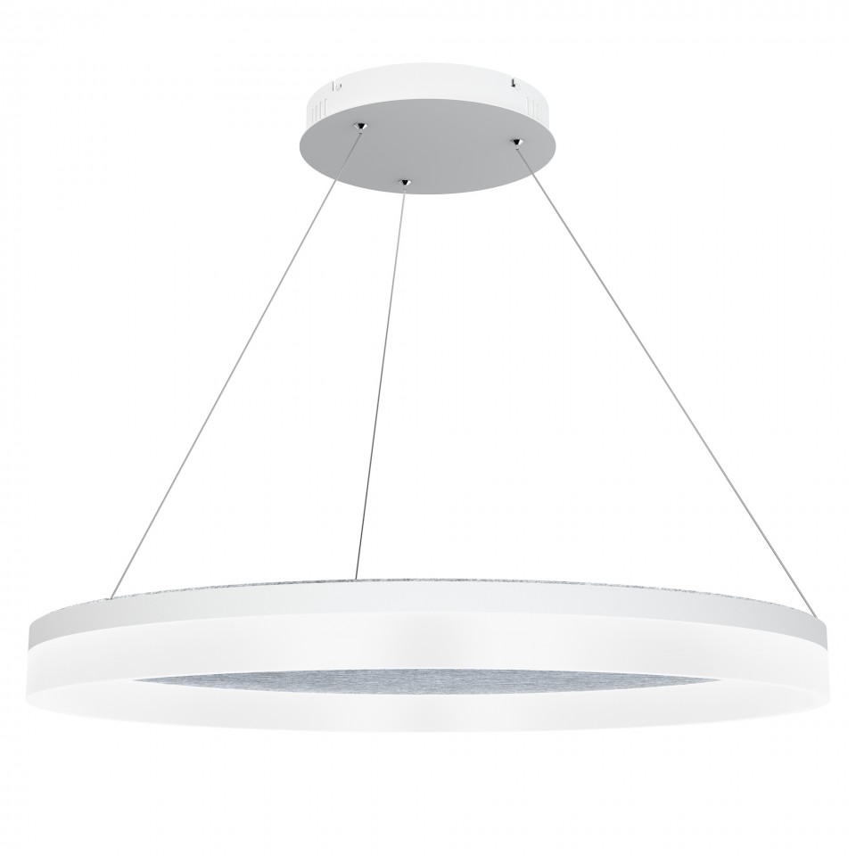 Acoustic Circulo acoustic ceiling light 3000k light grey 80cm