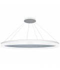 Acoustic Circulo acoustic ceiling light 3000k light grey 120cm