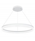 Circulo ceiling light aluminium cool 80cm