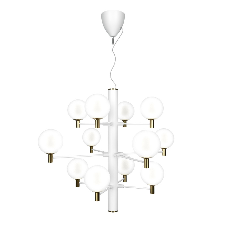 Jubileum Chandelier White 70cm