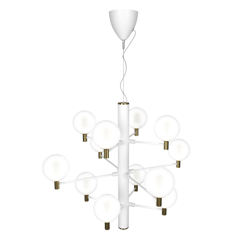 Jubileum Chandelier White 70cm