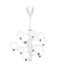 Jubileum Chandelier White 70cm