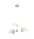 Plaza Chandelier Matt White 78cm