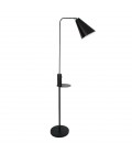 Vigo USB golvlampa matt svart 160cm