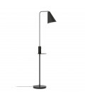 Vigo USB golvlampa matt svart 160cm