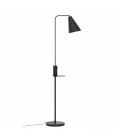 Vigo USB golvlampa matt svart 160cm