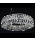 Allure 10-12 ljus bohemia kristallkrona guld/silver 70-100 cm