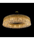 Allure 10-12 ljus bohemia kristallkrona guld/silver 70-100 cm