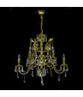 Avior 5-18 Light Bohemia Crystal Chandelier Gold/Silver 50-91cm