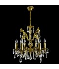 Avior 5-18 Light Bohemia Crystal Chandelier Gold/Silver 50-91cm