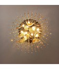 Linden 12 Light Bohemia Crystal Chandelier Gold/Silver 70cm