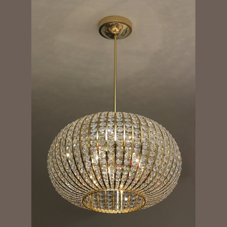 Macau 1-12 Light Bohemia Crystal Chandelier Gold/Silver 30-150cm