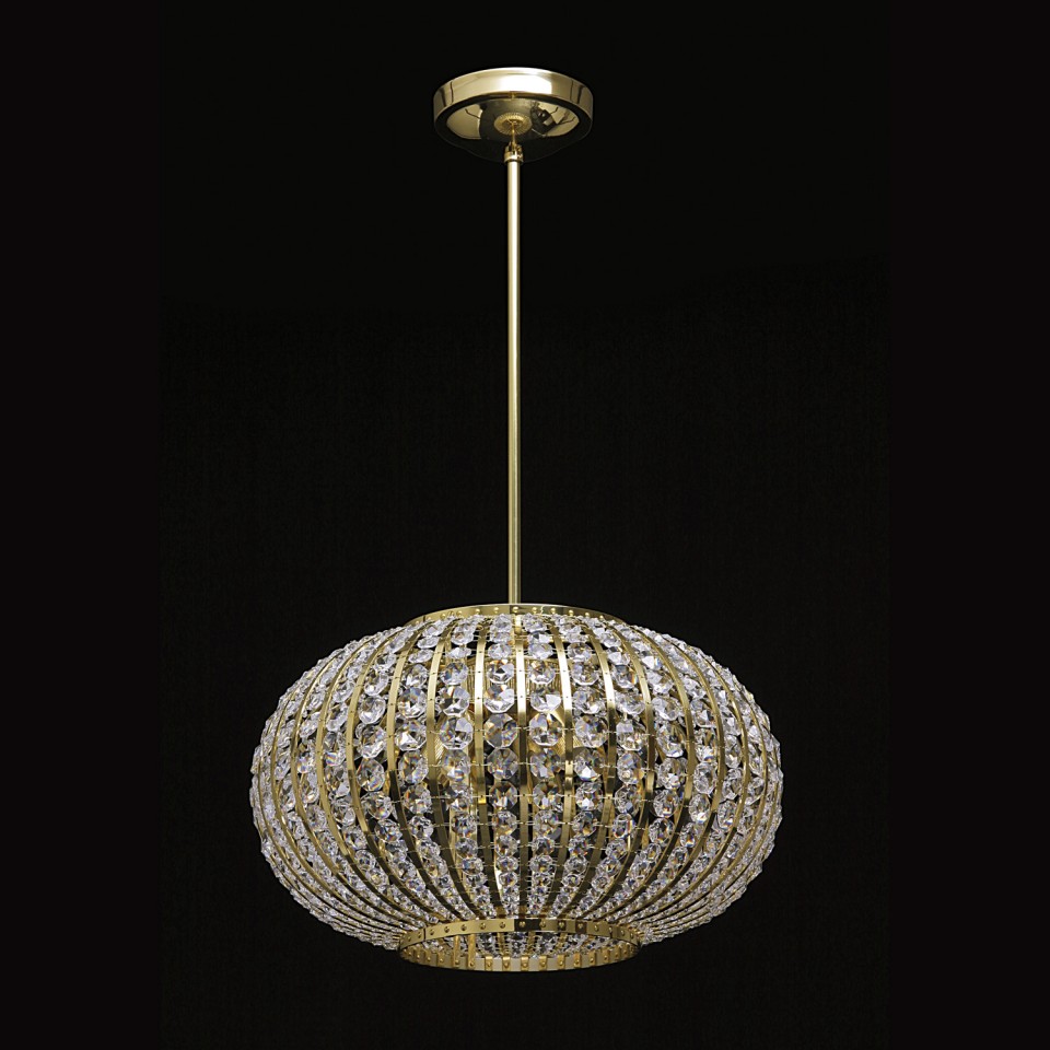 Macau 1-12 Light Bohemia Crystal Chandelier Gold/Silver 30-150cm