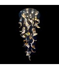 Magnolia 12 Light Bohemia Crystal Chandelier Gold/Silver 80cm