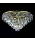 Porto 3-15 Light Bohemia Crystal Chandelier Gold/Silver 30-120cm