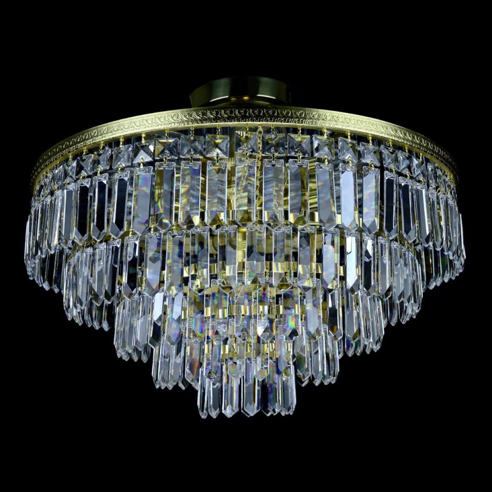 Porto 3-15 Light Bohemia Crystal Chandelier Gold/Silver 30-120cm