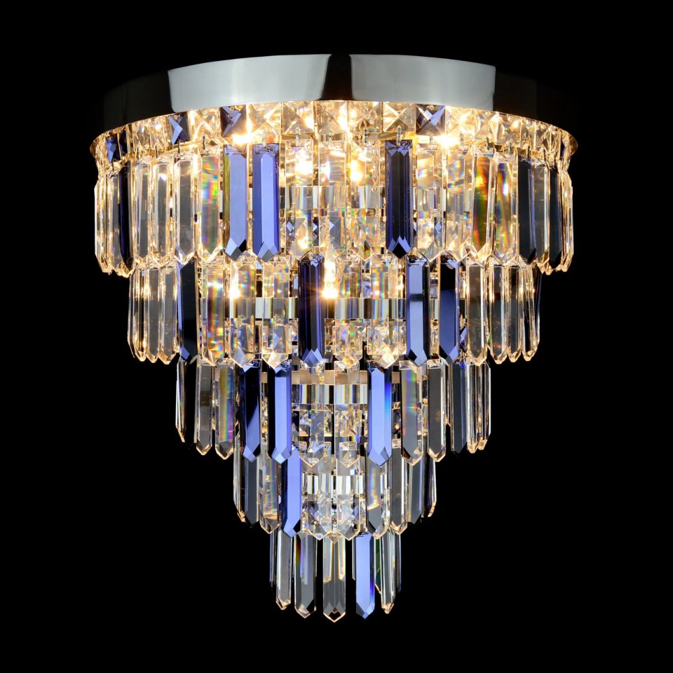 Porto 3-15 Light Bohemia Crystal Chandelier Gold/Silver 30-120cm