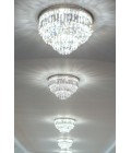 Porto 3-15 Light Bohemia Crystal Chandelier Gold/Silver 30-120cm