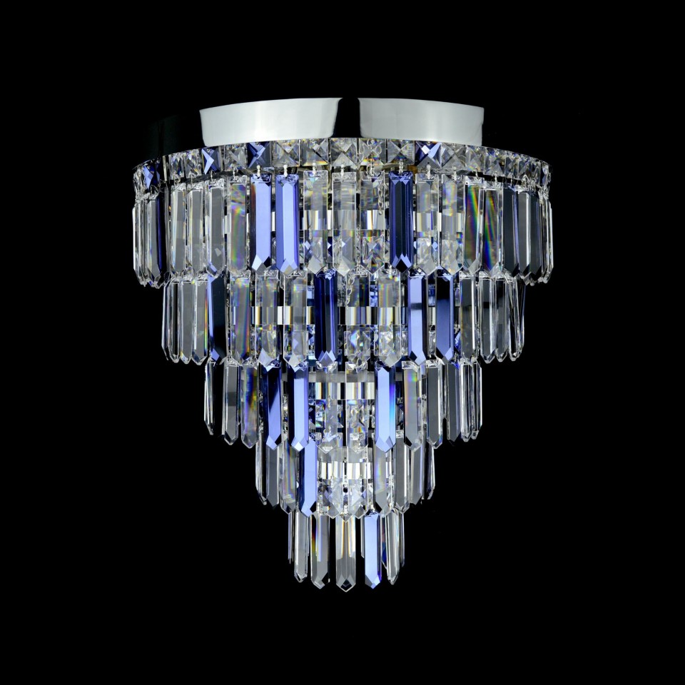 Porto 3-15 Light Bohemia Crystal Chandelier Gold/Silver 30-120cm