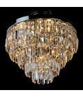 Porto 3-15 Light Bohemia Crystal Chandelier Gold/Silver 30-120cm