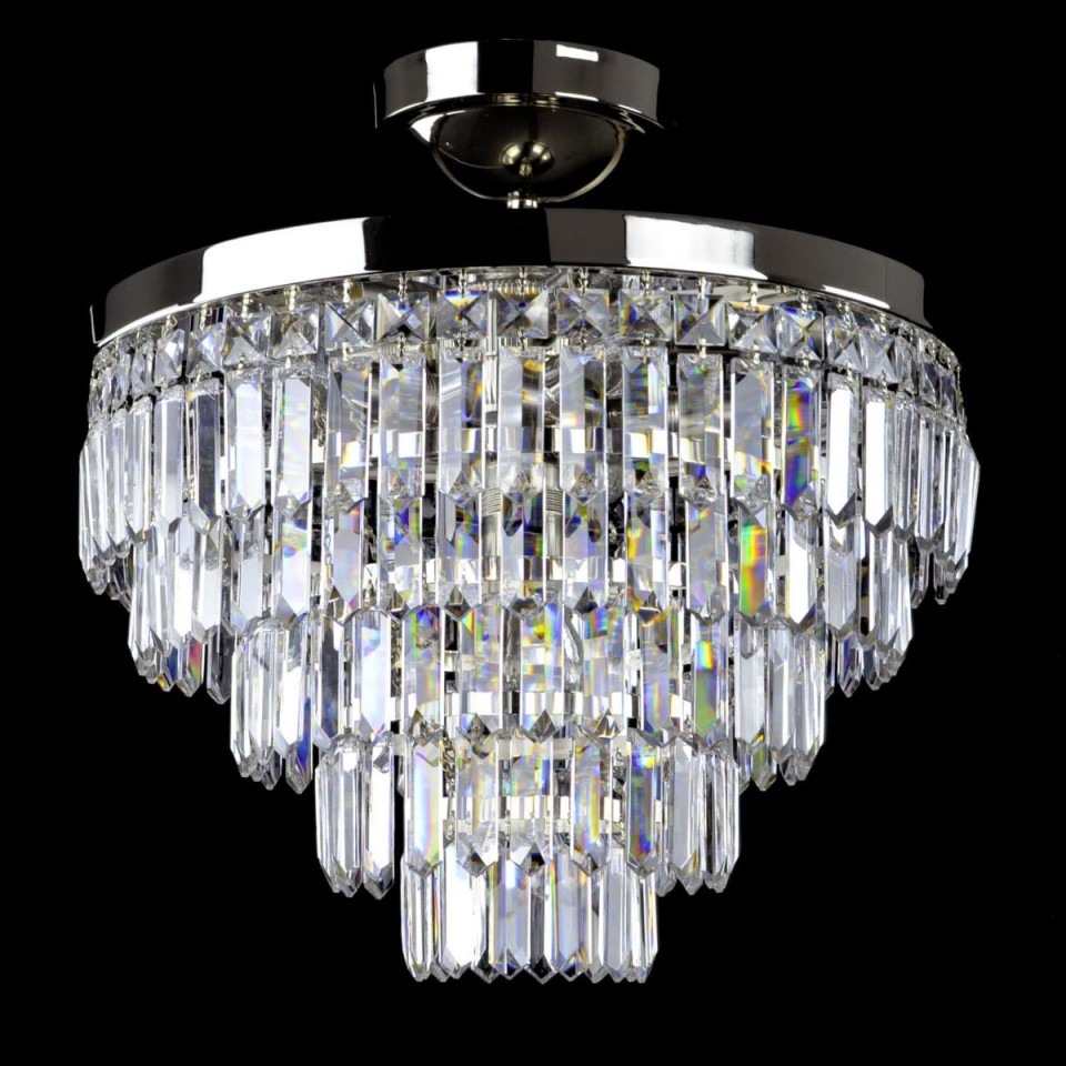 Porto 3-15 Light Bohemia Crystal Chandelier Gold/Silver 30-120cm