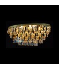 Porto 3-15 Light Bohemia Crystal Chandelier Gold/Silver 30-120cm