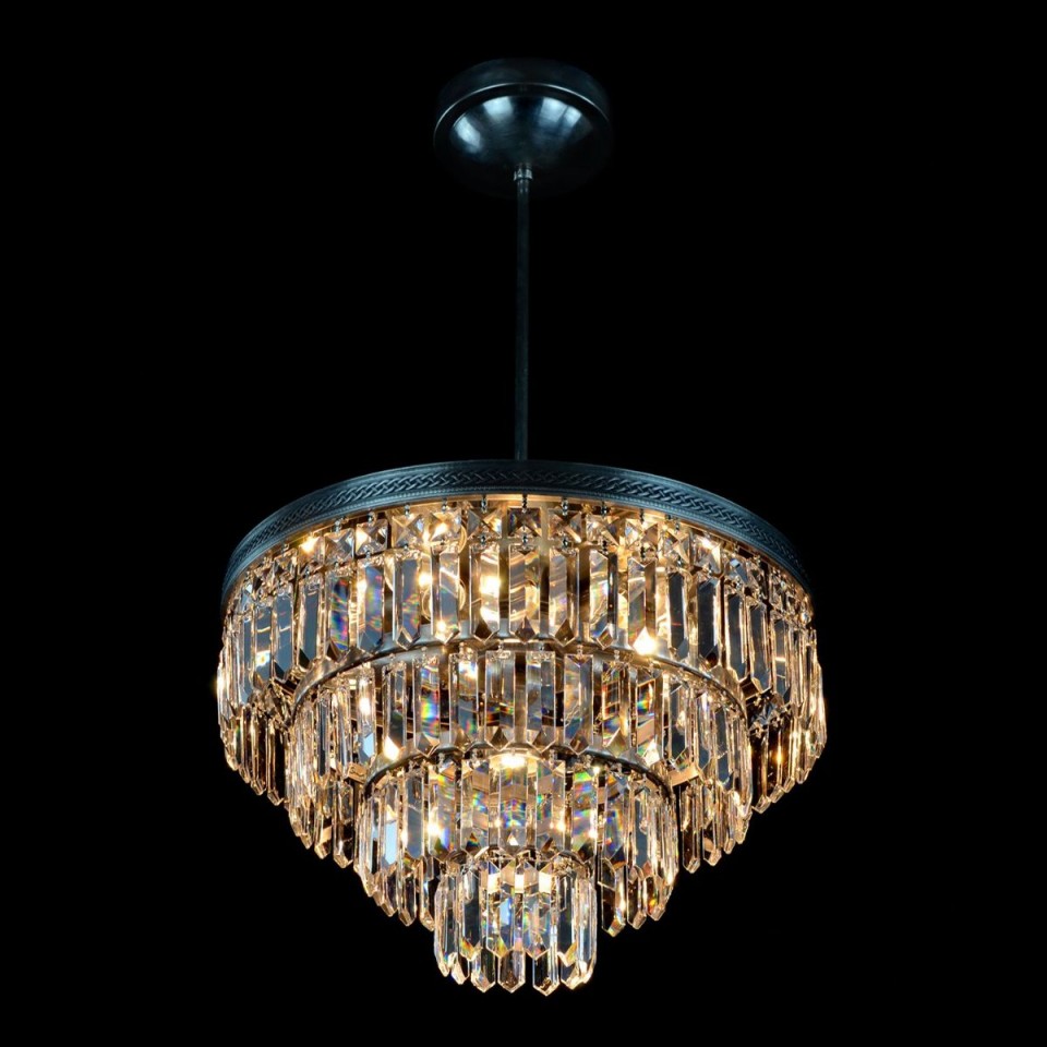 Porto 3-15 Light Bohemia Crystal Chandelier Gold/Silver 30-120cm