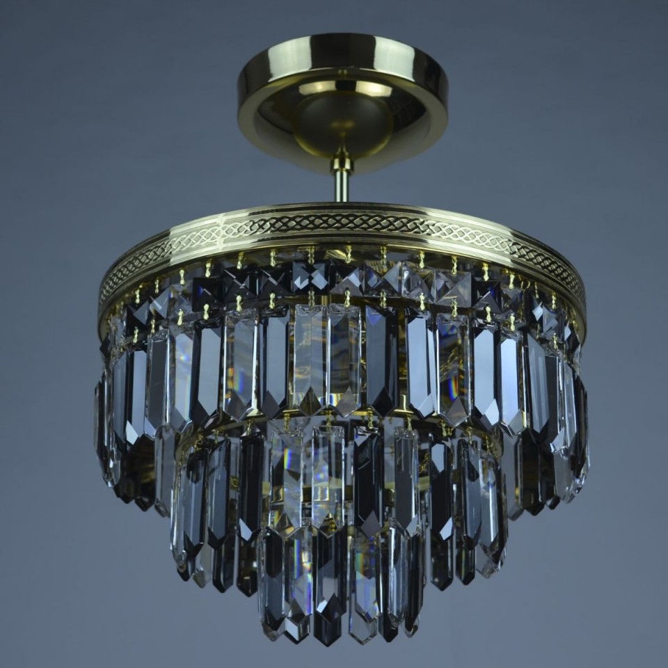 Porto 3-15 Light Bohemia Crystal Chandelier Gold/Silver 30-120cm