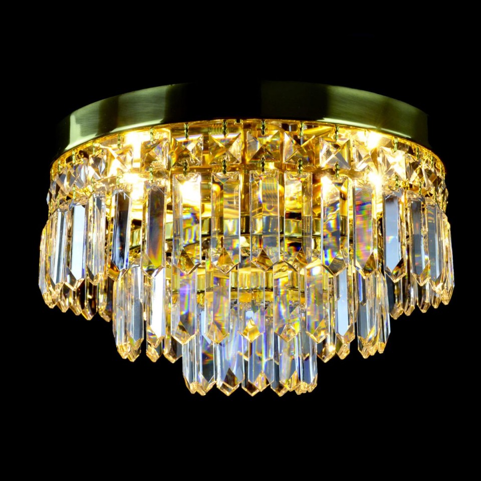 Porto 3-15 Light Bohemia Crystal Chandelier Gold/Silver 30-120cm