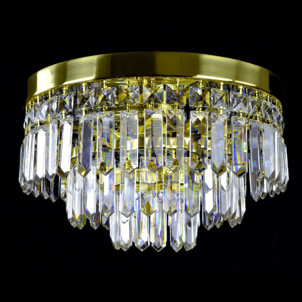 Porto 3-15 Light Bohemia Crystal Chandelier Gold/Silver 30-120cm