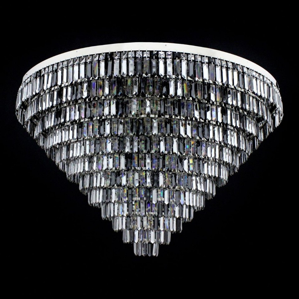 Porto 3-15 Light Bohemia Crystal Chandelier Gold/Silver 30-120cm