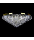 Porto XL 16-49 Light Bohemia Crystal Chandelier Gold/Silver 150-210cm