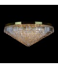 Porto XL 16-49 Light Bohemia Crystal Chandelier Gold/Silver 150-210cm