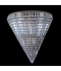 Porto XL 16-49 Light Bohemia Crystal Chandelier Gold/Silver 150-210cm