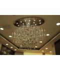 Rods & Bubbles 8-15 Light Bohemia Crystal Chandelier Gold/Silver 100-150cm