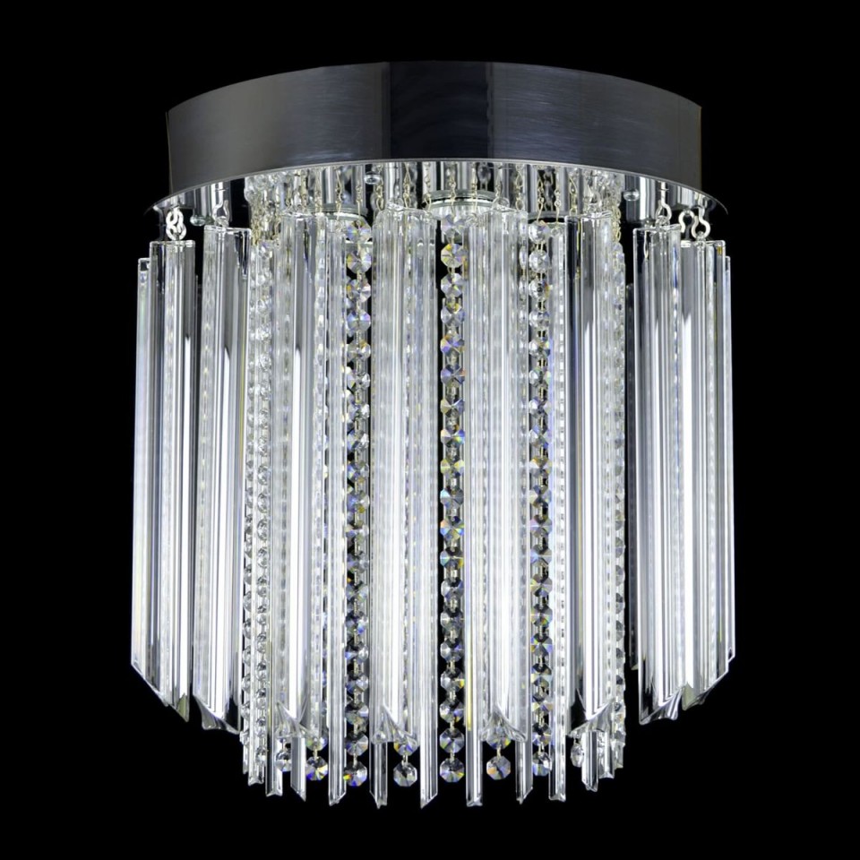 Helsinki 5-9 Light Bohemia Crystal Chandelier Gold/Silver 40-50cm