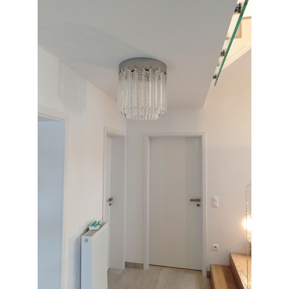 Helsinki 5-9 Light Bohemia Crystal Chandelier Gold/Silver 40-50cm