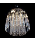 Helsinki 5-9 Light Bohemia Crystal Chandelier Gold/Silver 40-50cm