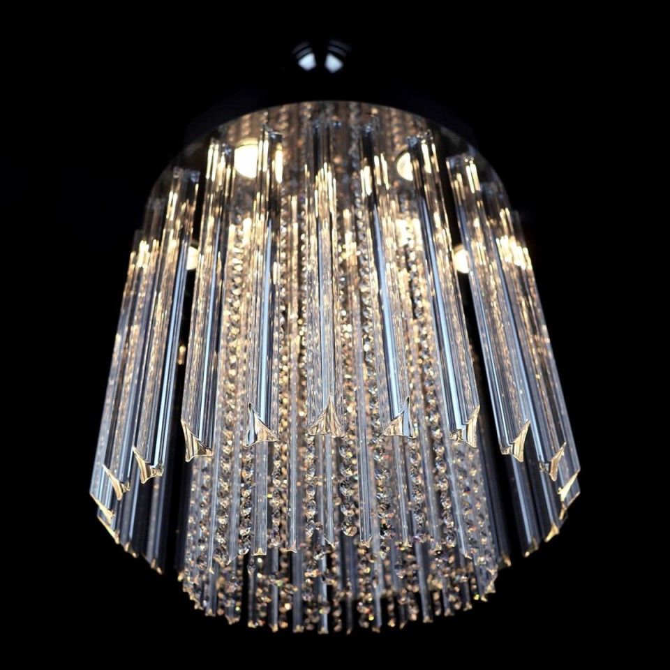 Helsinki 5-9 Light Bohemia Crystal Chandelier Gold/Silver 40-50cm