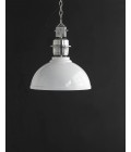 Manchester Taklampa Vit/Silver 35 cm- 35% Rabatt Idag