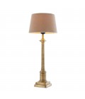 Cologne S bordslampa mässing/beige 53cm