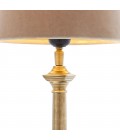 Cologne S bordslampa mässing/beige 53cm