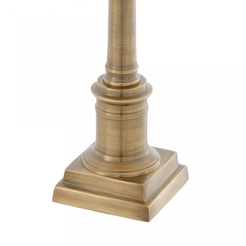 Cologne S bordslampa mässing/beige 53cm