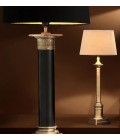 Cologne S bordslampa mässing/beige 53cm