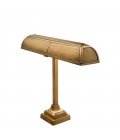 Banker Trust Desk Lamp Antique Brass 52cm