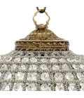 Kasbah Oval S Chandelier Crystal/Brass 38cm