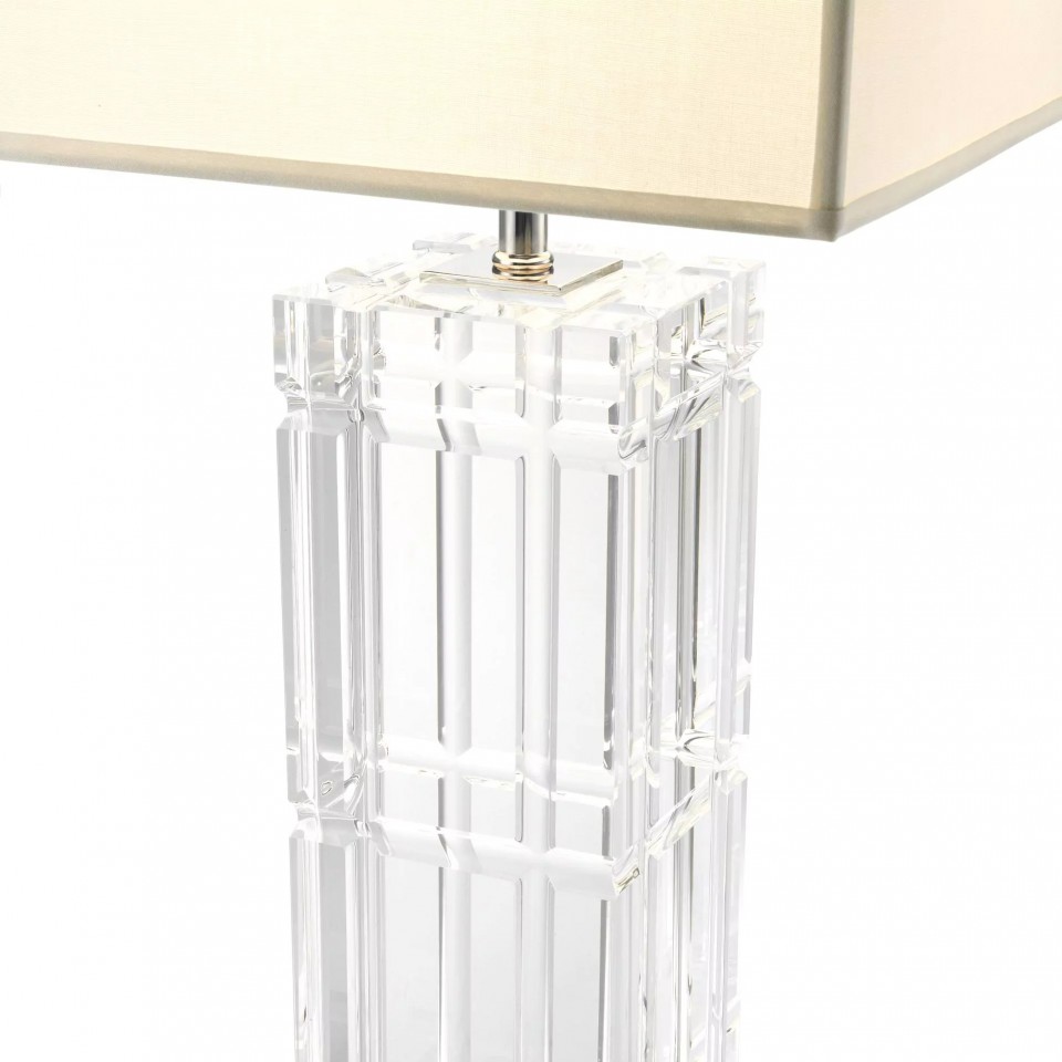 Universal Table Lamp Crystal/White 88.5cm