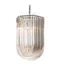 Caserta Chandelier Clear/Nickel 51cm